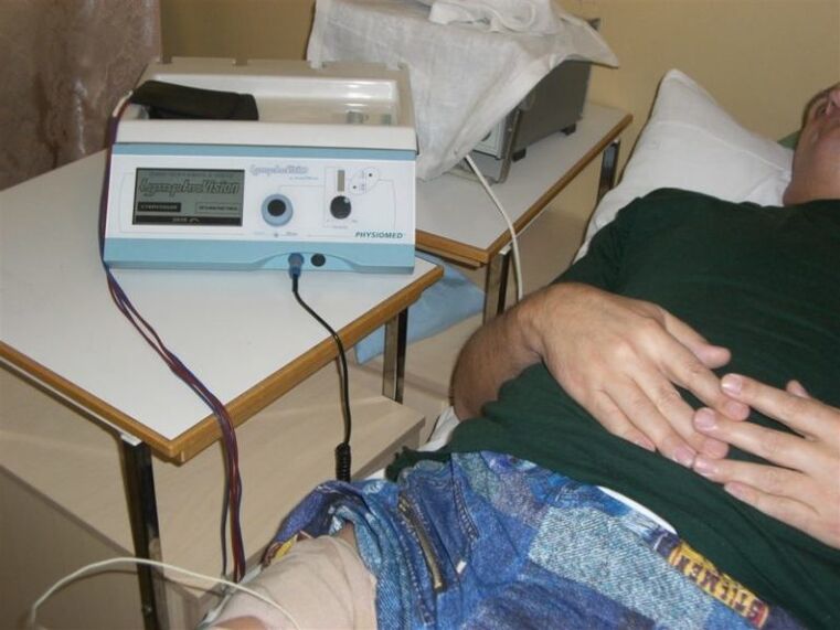 kineziterapijos procedūros gydant prostatitą