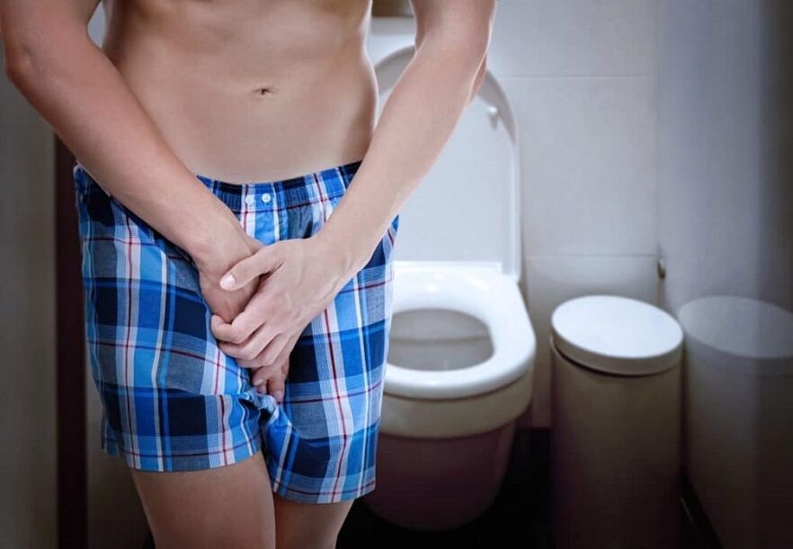 ištuštinti šlapimo pūslę, kad būtų išvengta prostatito