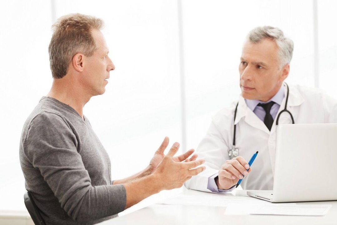 Kreipkitės į gydytoją dėl prostatito simptomų
