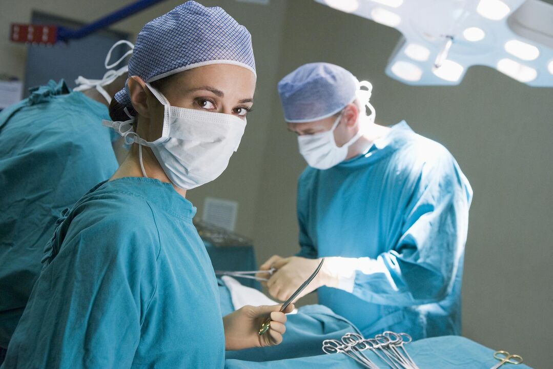 Kai kuriais atvejais prostatos stagnacija reikalauja operacijos